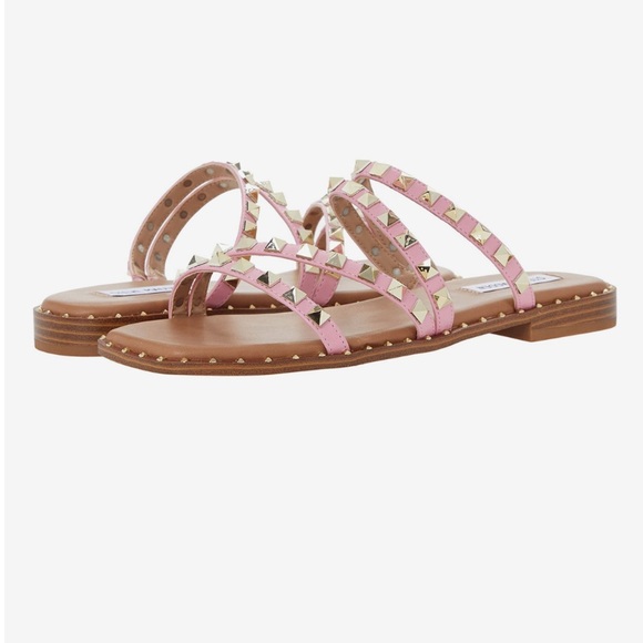Steve Madden Skyler Sandals Pink - Picture 1 of 6